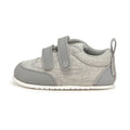 botin comodo tejido vegano coolmax velcro cordones color tejano gris bebes aldaia feroz ss25 01