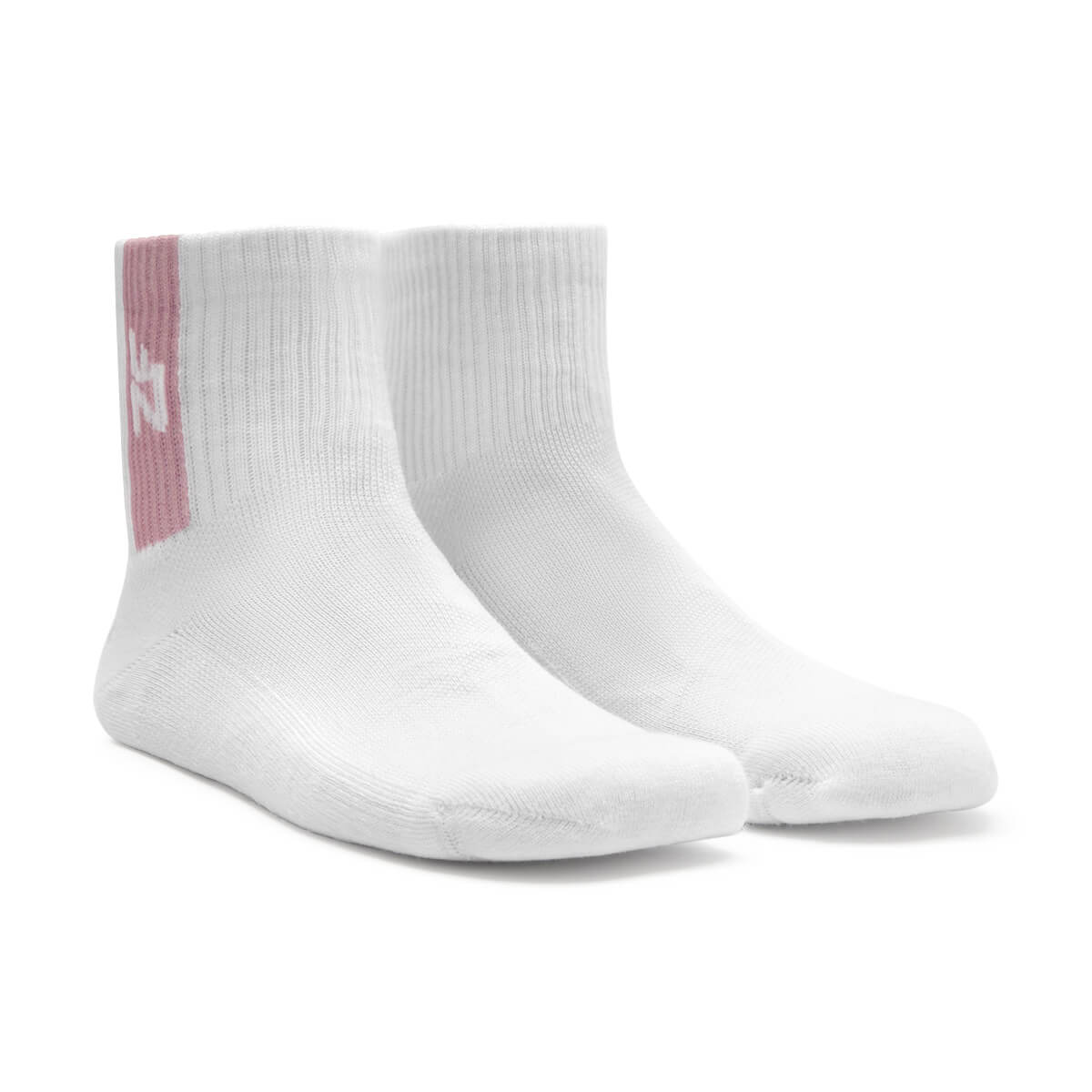 calcetin adulto algodon deportivo verano Rosa Blanco rayas Blanco