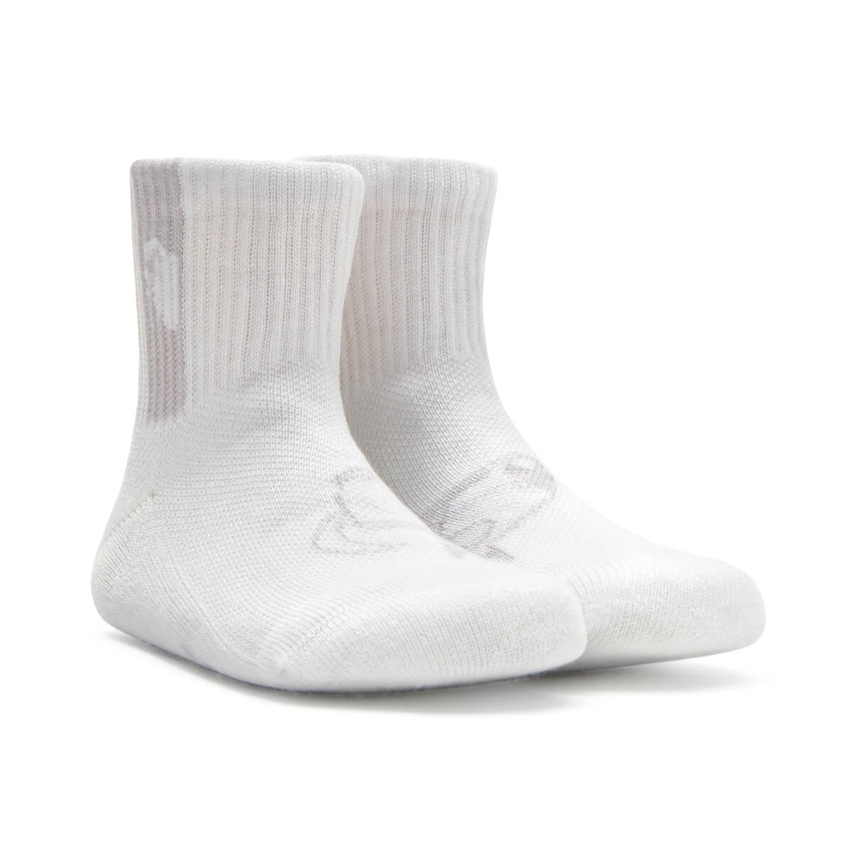 calcetines deportivos forma pie derecho izquierdo color blanco gris adulto ninos infantil ss25 04