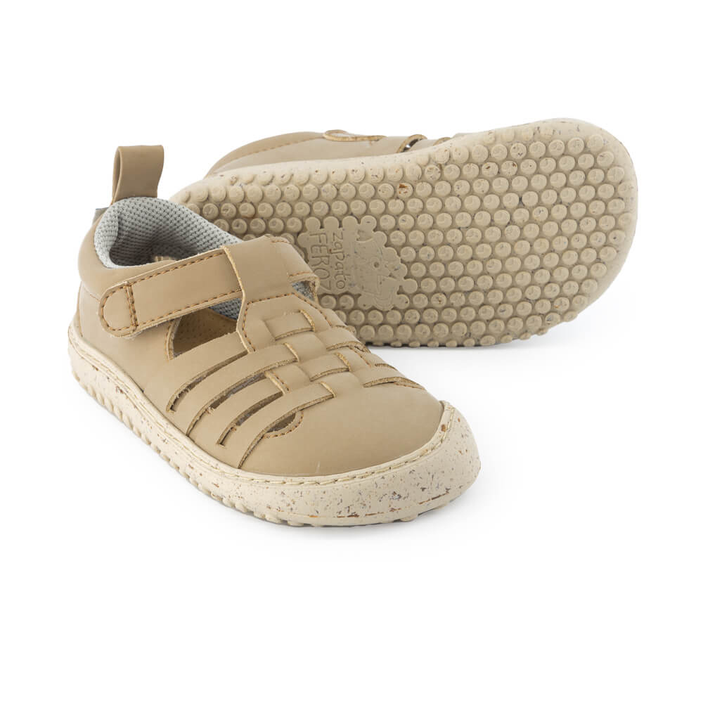 calzado infantil respetuoso primavera verano color piedra gris puntos tabarca ulises rocker ss24