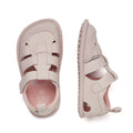calzado infantil verano transpirable espacio dedos pie color rosa palo claro denia rocker ss24