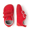 calzado minimalista casual respetuoso pies libres bebes color tejano rojo aldaia feroz ss25 03
