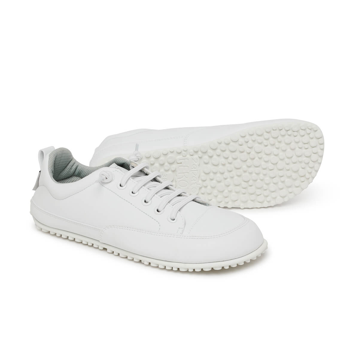 calzado vegano minimalista mujer otono invierno color blanco jerica adulto aw24 02