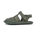 calzado verano respetuoso vegano bebe color verde kaki caqui calpe feroz ss24