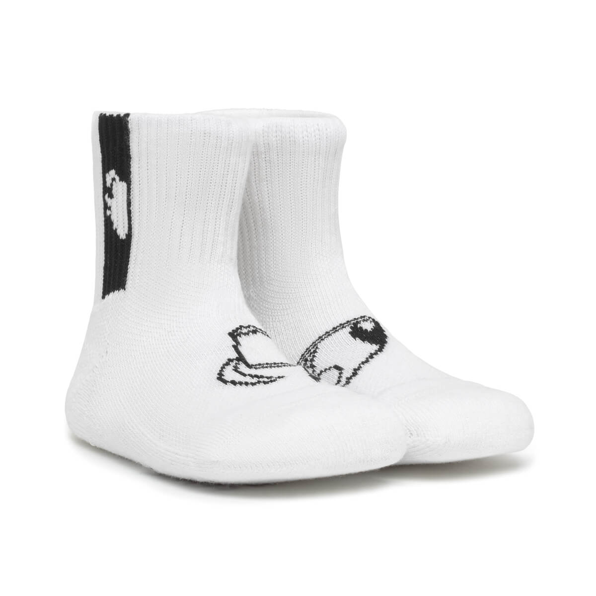 pack 3 infantil tenis blanco negro 02