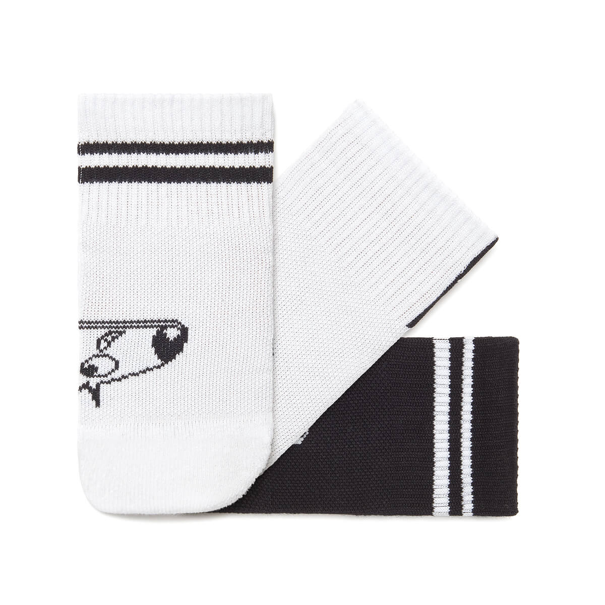 pack 3 infantil tenis blanco negro_4