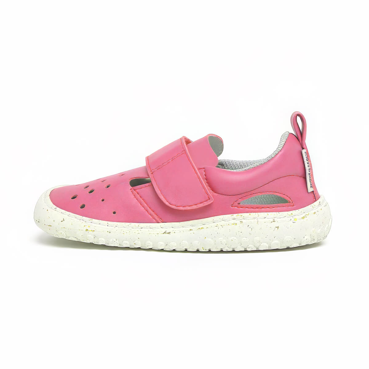 sandalia cerrada barefoot infantil rosa fresa benisa rocker ss25 01