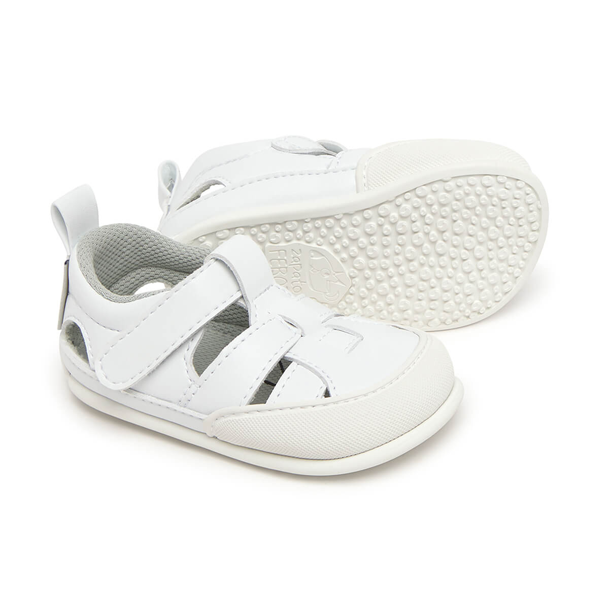 sandalia deportiva resistente agua barefoot bebes blanco irta feroz ss25 02