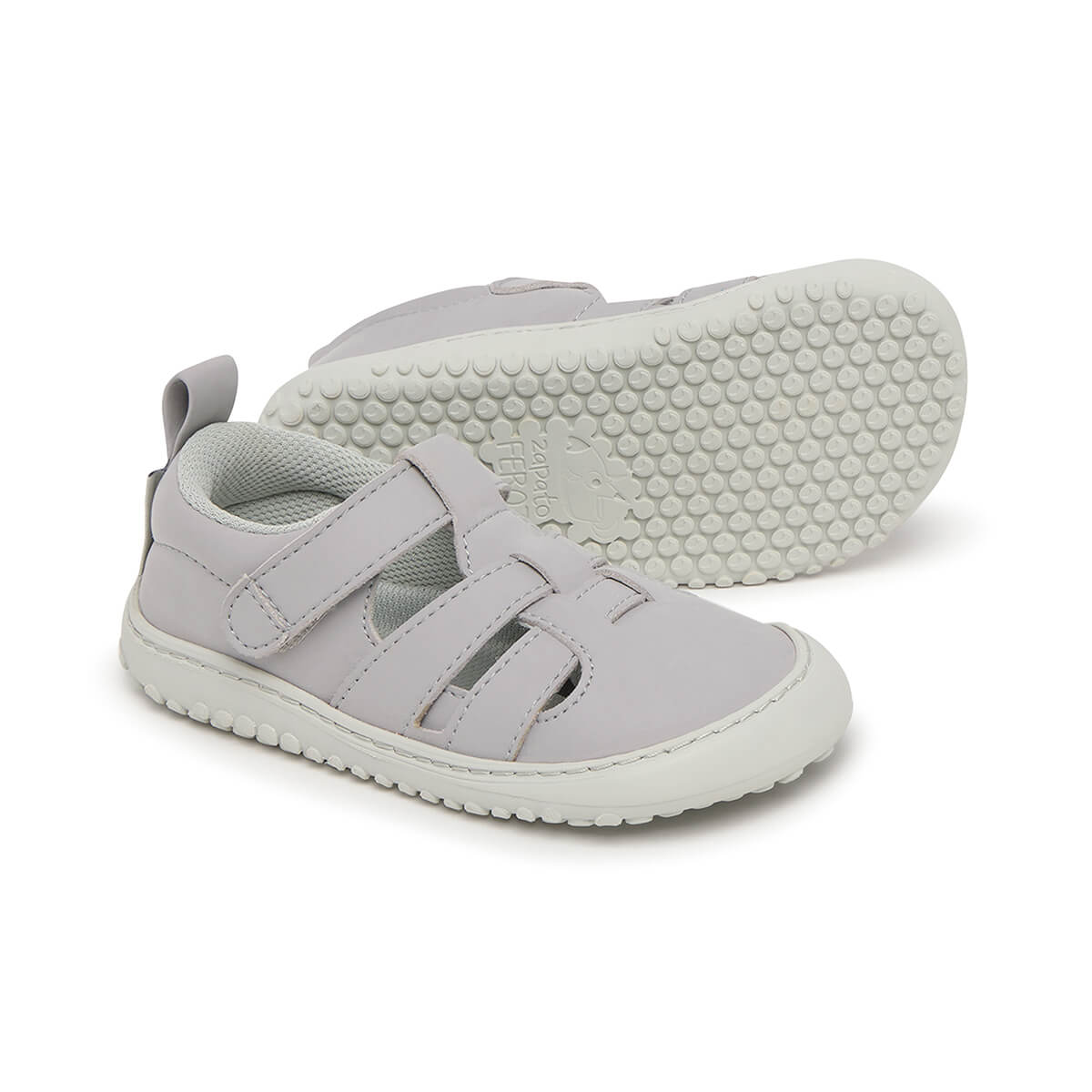 sandalia deportiva resistente agua respetousa infantil gris irta rocker ss25 02