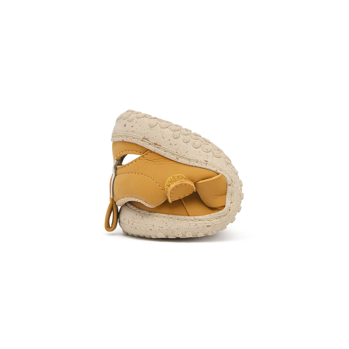 sandalia elastico respetuosa bebes mostaza canet rocker ss25 04
