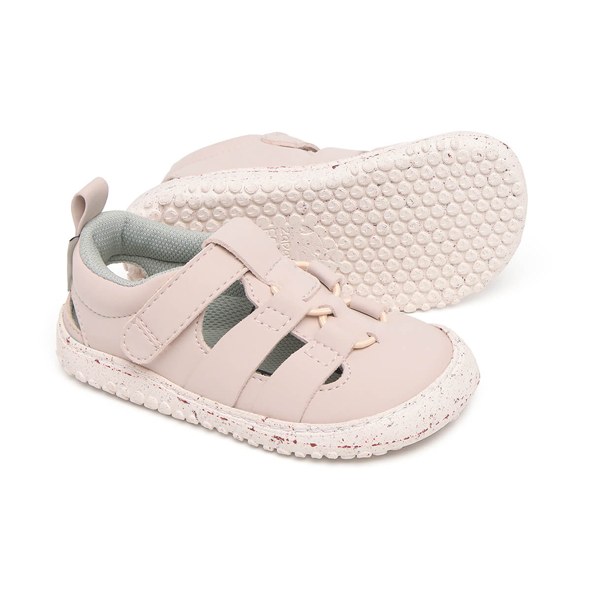 sandalia elastico respetuosa bebes rosa palo canet rocker ss25 02