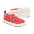 sandalia trenzada barefoot infantil rojo tabarca rocker ss25 02