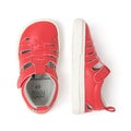 sandalia trenzada barefoot infantil rojo tabarca rocker ss25 03