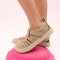 sandalia trenzada barefoot infantil tabarca rocker ss25