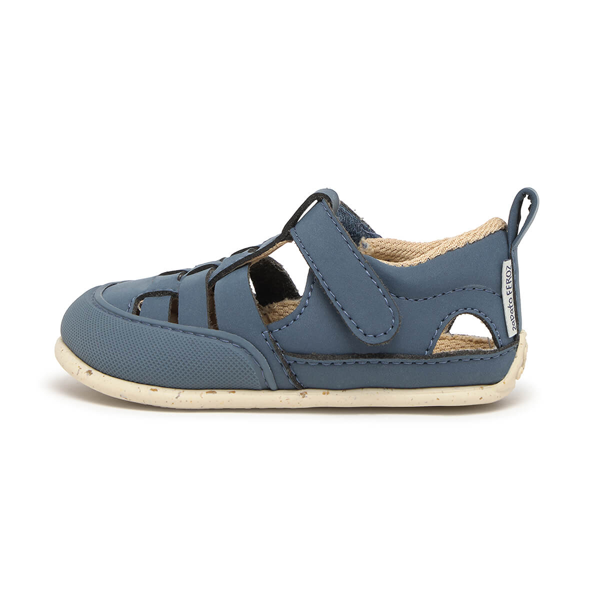 sandalia trenzada respetuosa bebes azul tabarca feroz ss25 01