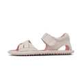 sandalias barefoot elasticos velcro ninos ninas color rosa palo claro gandia rocker ss24
