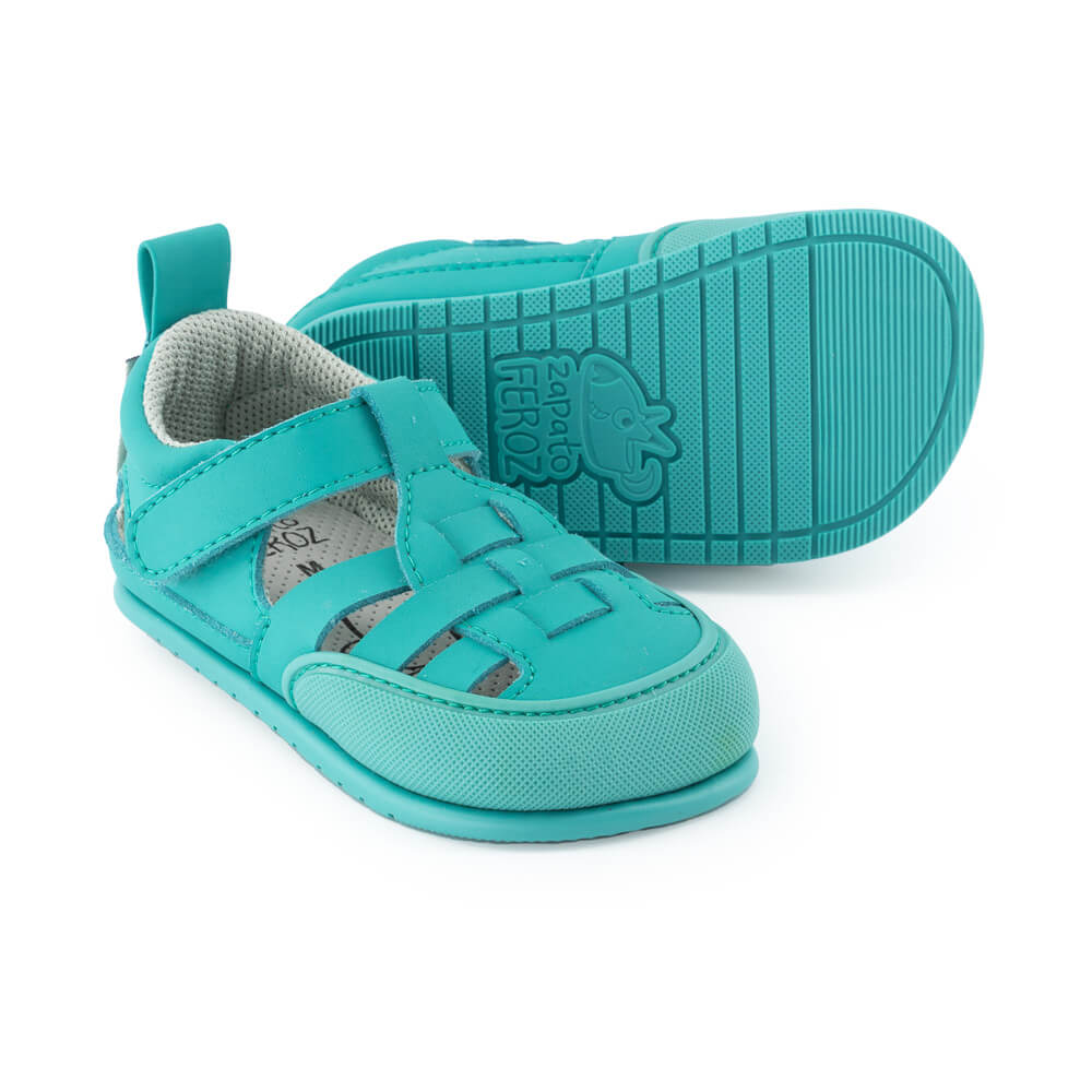 sandalias blanditas flexibles bebes color mint verde menta tabarca feroz ss24