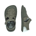 sandalias cangrejeras infantiles suela flexible ligera verde kaki caqui calpe rocker ss24