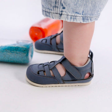 sandalias cangrejeras respetuosas minimalistas veganas velcro colores bebes tabarca feroz ss24