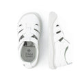 sandalias diseno respetuoso movimiento libre ninas ninos color blanco lunares irta rocker ulises ss24