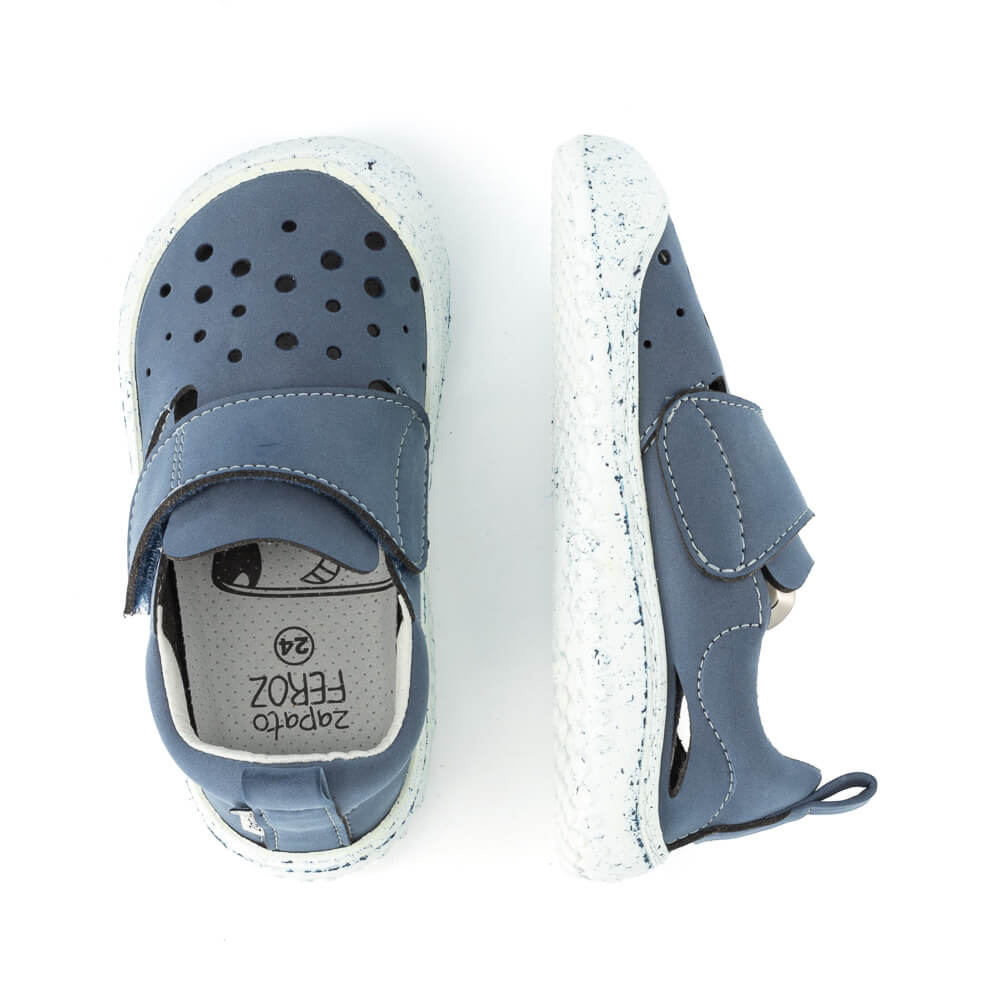 sandalias infantiles transpirables comodas ligeras color azul benisa rocker ss24