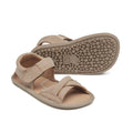 sandalias ligeras como andar descalzo ninos ninas beige beis marron claro gandia rocker ss24