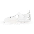 sandalias respetuosas movimiento libre bebes color blanco marron puntitos tabarca ulises feroz ss24