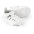 sandalias respetuosas movimiento libre bebes color blanco marron puntitos tabarca ulises feroz ss24