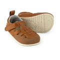 sandalias respetuosas movimiento libre bebes color nut nude nuez marron puntitos tabarca ulises feroz ss24