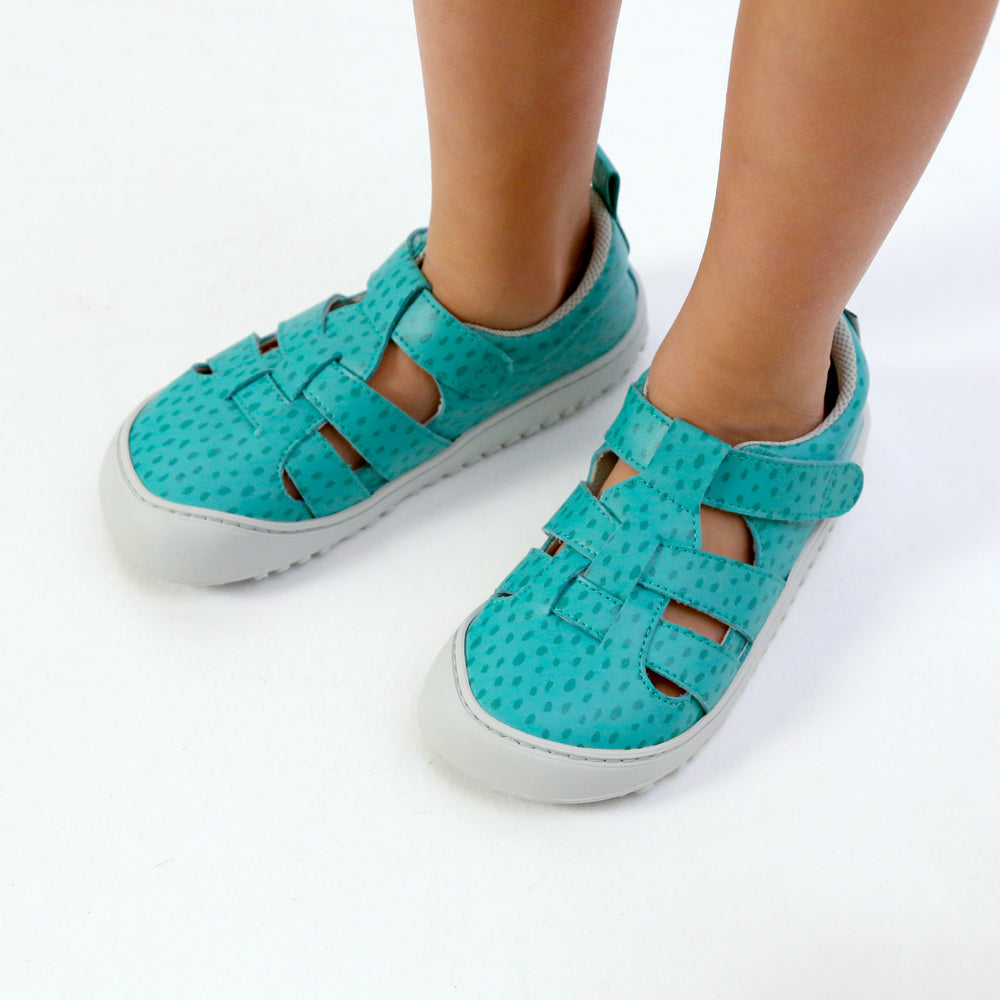 sandalias veganas estampado puntitos puntos topos ninos ninas irta rocker ulises ss24