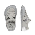 sandalias veganas saludables pies sanos libres microfibra ninos color gris calpe rocker ss24