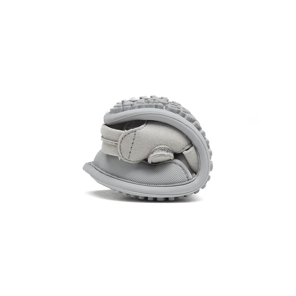 sandalias veganas saludables pies sanos libres microfibra ninos color gris calpe rocker ss24