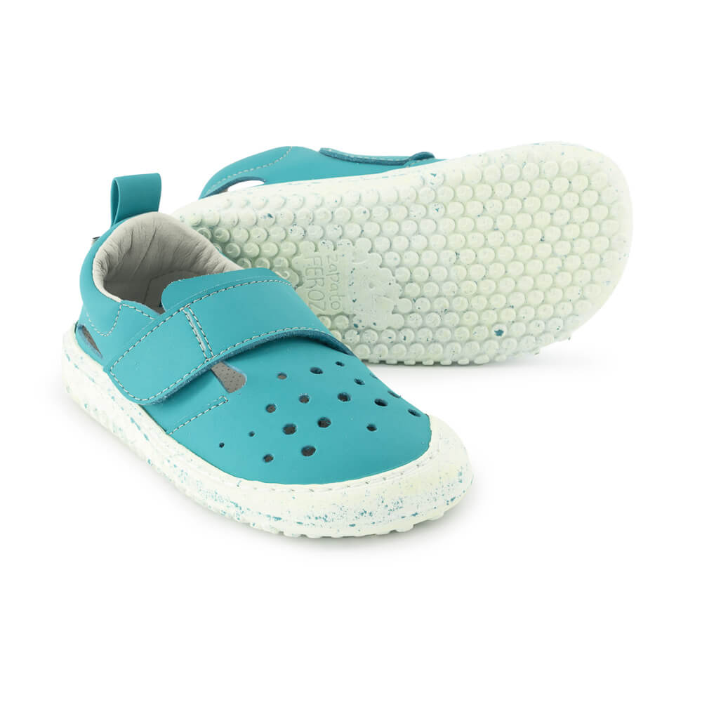 sandalias velcro ajuste agarre perfecto ninos color mint verde menta benisa rocker ss24