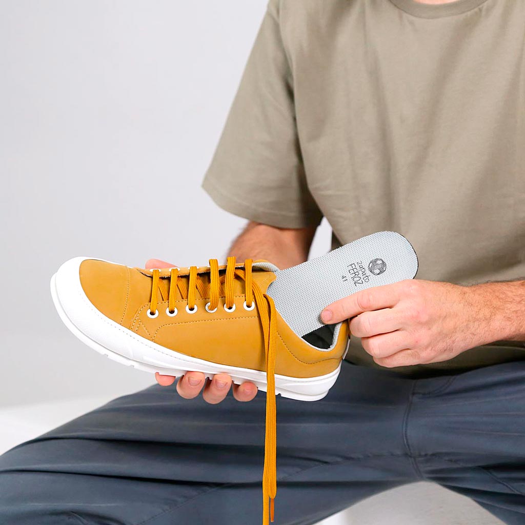 Plantillas transpirables y veganas para adulto