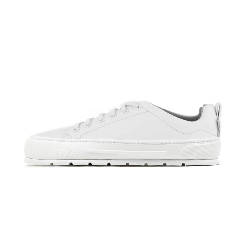 zapatillas basicas veganas cordones respetuosas forma pie adulto unisex color blanco primavera verano paterna ss24 01
