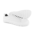 zapatillas basicas veganas cordones respetuosas forma pie adulto unisex color blanco primavera verano paterna ss24 02