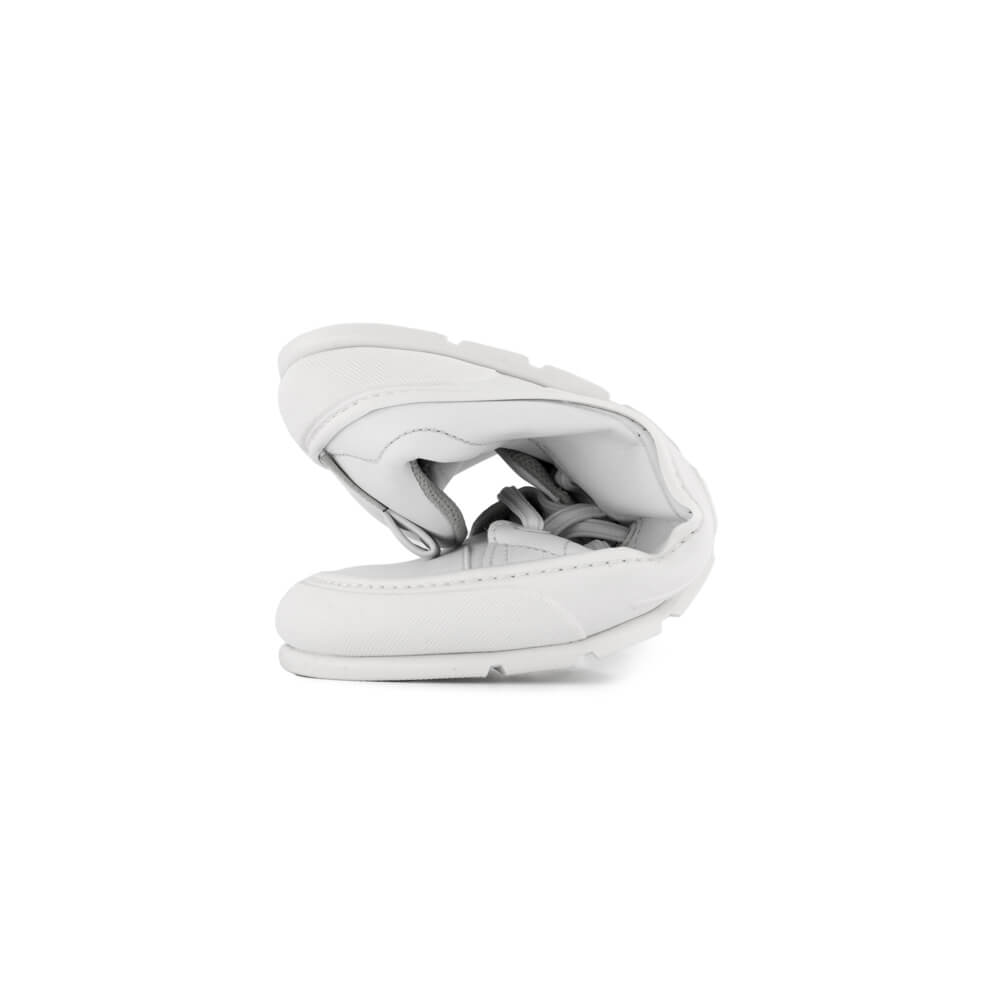 zapatillas basicas veganas cordones respetuosas forma pie adulto unisex color blanco primavera verano paterna ss24 04