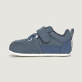 Lateral Cheste Feroz | Azul Denim Microfibra Nobuck