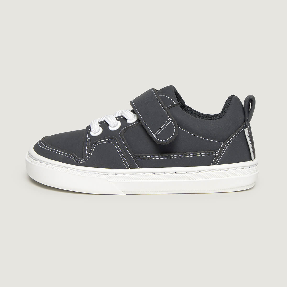 Lateral Cheste Rocker | Negro Microfibra Nobuck