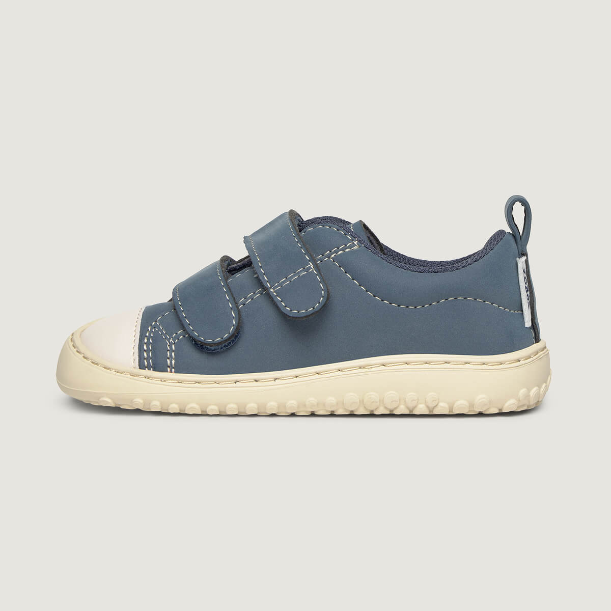 Lateral Moraira Rocker | Azul Denim Microfibra Nobuck