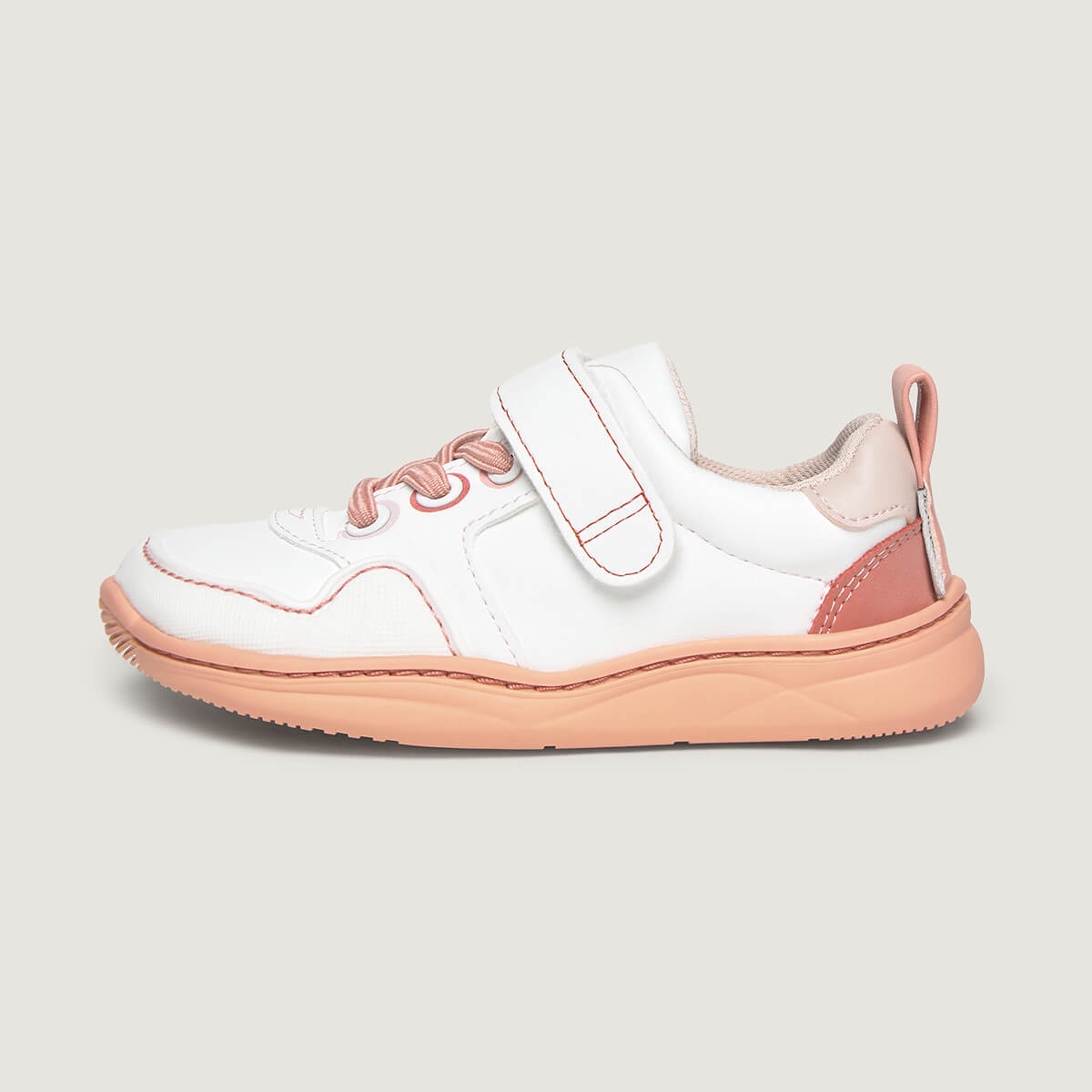 Lateral Olocau Rocker | Blanco Rosa Microfibra