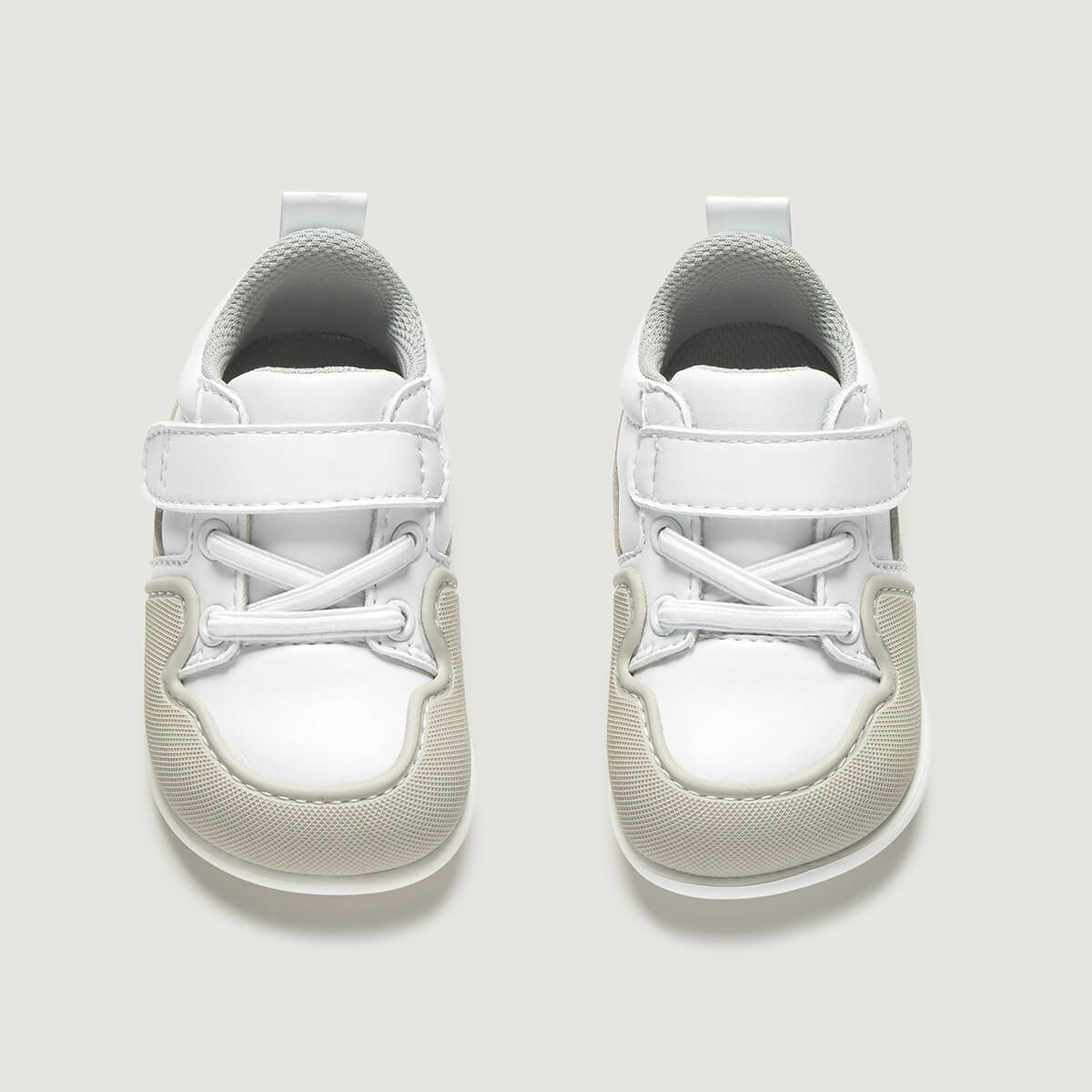 Superior Cheste Feroz | Blanco Gris Microfibra