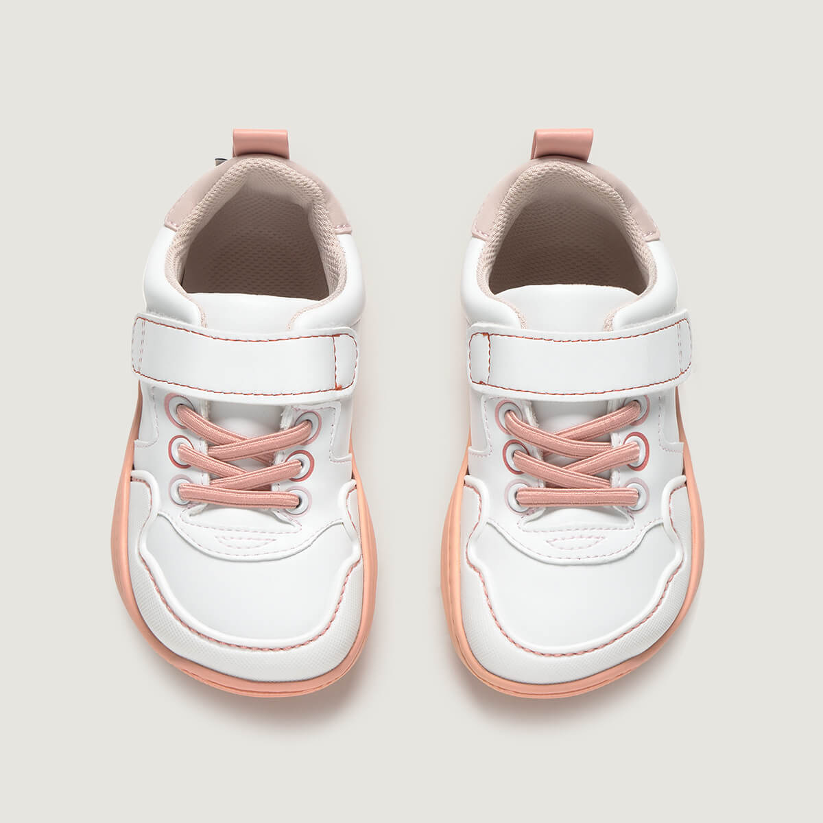 Superior Olocau Rocker | Blanco Rosa Microfibra