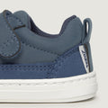 Detalle Cheste Rocker | Azul Denim Microfibra Nobuck