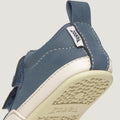 Detalle Moraira Feroz  | Azul Denim Beige Microfibra Nobuck