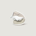 Plegado Cheste Feroz | Blanco Gris Microfibra