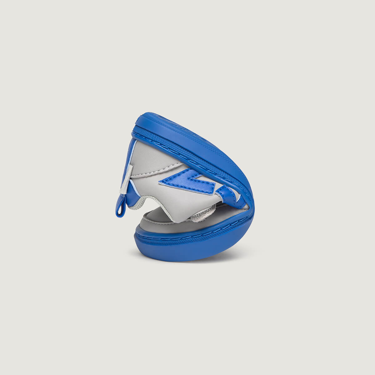 Plegado Faura Rocker | Gris Azul Royal Micronobuck