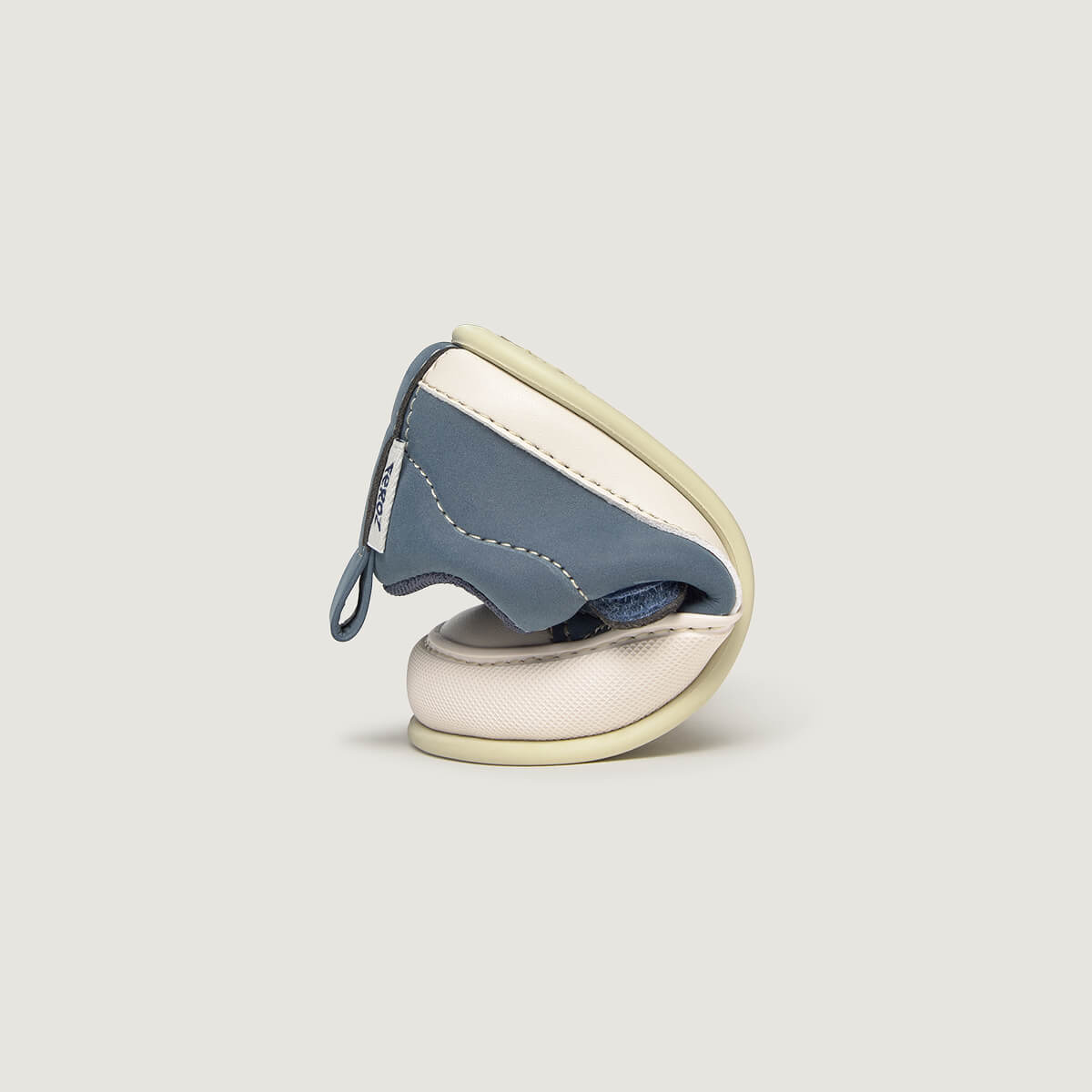Plegado Moraira Feroz  | Azul Denim Beige Microfibra Nobuck