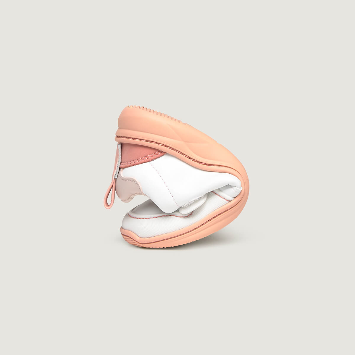 Plegado Olocau Rocker | Blanco Rosa Microfibra