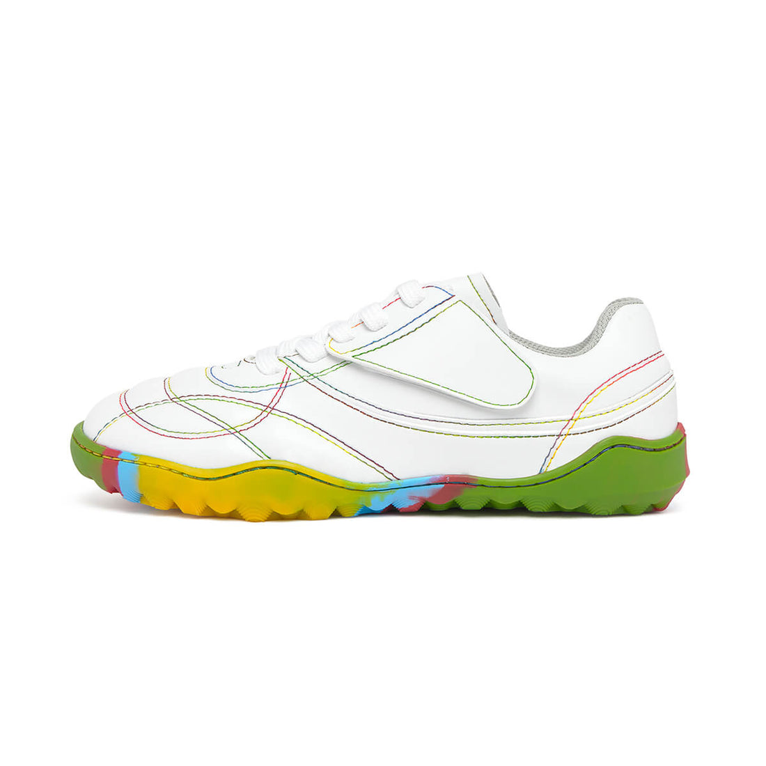 bota futbol sala barefoot blanco multicolor amunt ss25 | Blanco Multicolor Microfibra